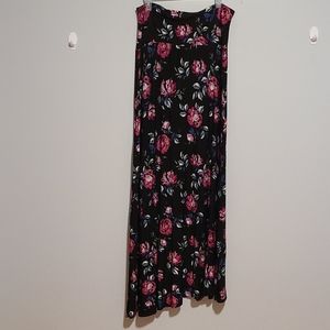 Strapless summer dress